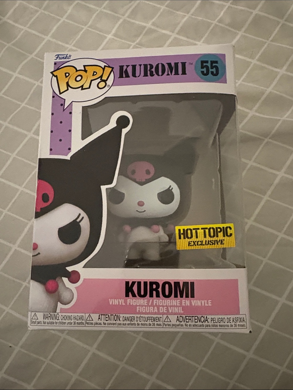 Funko Kuromi Vinyl Figure - Black & Pink